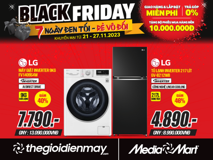 Black Friday, siêu thị điện máy MediaMart sale khủng đến 70% - 2