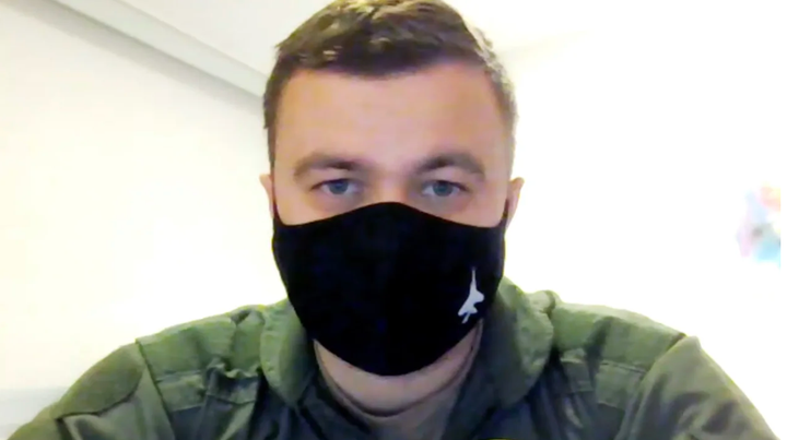 Moonfish trong buổi trả lời phỏng vấn trực tuyến với CNN. (Ảnh: CNN)