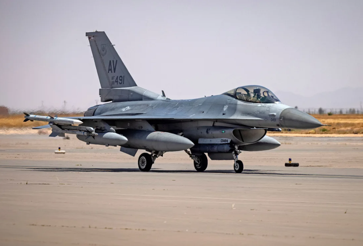 Máy bay chiến đấu F-16. (Ảnh: Getty Images)