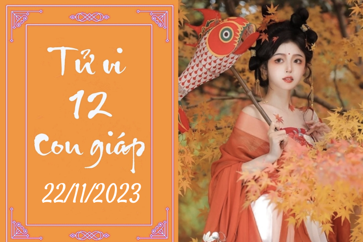 Tử vi vui 12 con giáp hôm nay ngày 22/11/2023: Thân tích cực, Ngọ cứng rắn (Ảnh minh họa).