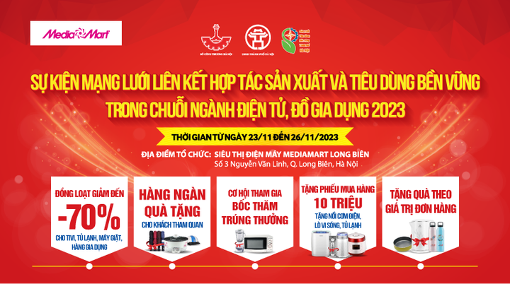 Ngàn quà tặng miễn phí tại sự kiện ngành điện tử, gia dụng của MediaMart - 1