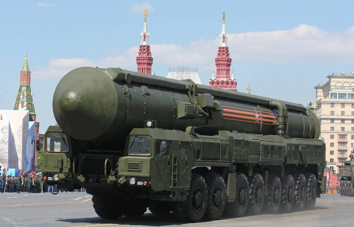 Hệ thống tên lửa đạn đạo RS-24 Yars. (Ảnh: TASS)