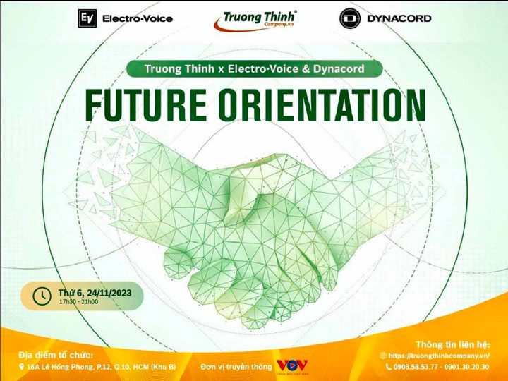 Trải nghiệm sản phẩm hàng đầu thế giới về âm thanh tại 'Future Orientation'