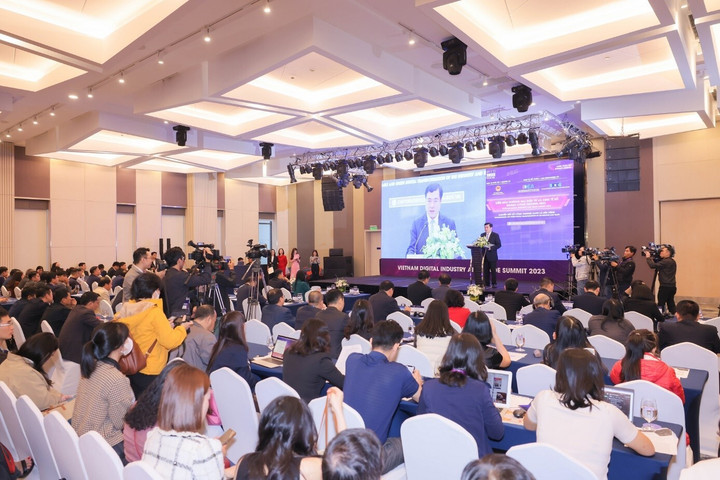 Toàn cảnh Diễn đàn Thương mại điện tử và Kinh tế số ngành Công Thương 2023.