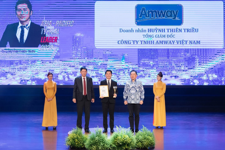 Amway Việt Nam lập cú đúp giải thưởng cho doanh nghiệp và nhà lãnh đạo - 1