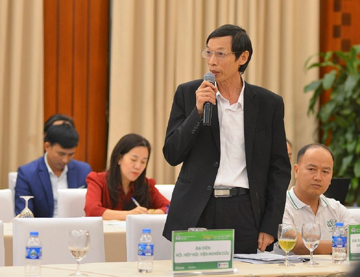 Ông Hoàng Văn Thám, Chủ tịch HĐQT, Tổng giám đốc HTX rau quả sạch Chúc Sơn. (Ảnh: Tạp chí Kinh doanh)