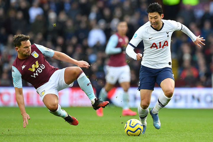 Tottenham chạm trán Aston Villa tại giải Premier League