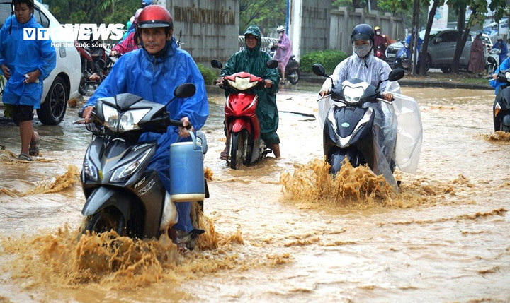 Miền Trung hứng đợt mưa to đến rất to. (Ảnh minh hoạ: Châu Thư)