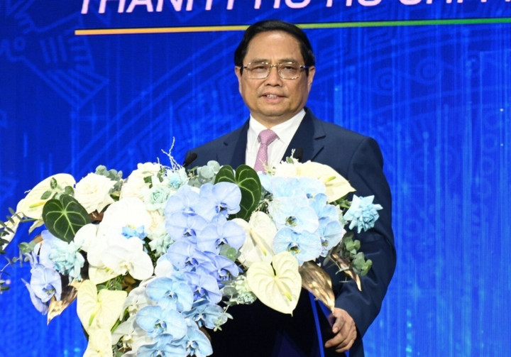 Thủ tướng Phạm Minh Chính phát biểu tại chương trình.