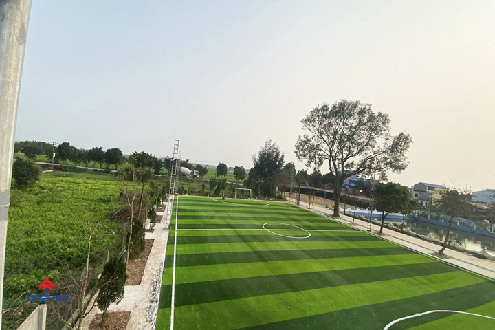 Quy trình thi công sân cỏ bóng đá nhân tạo tại Tín Phát Sports - 4