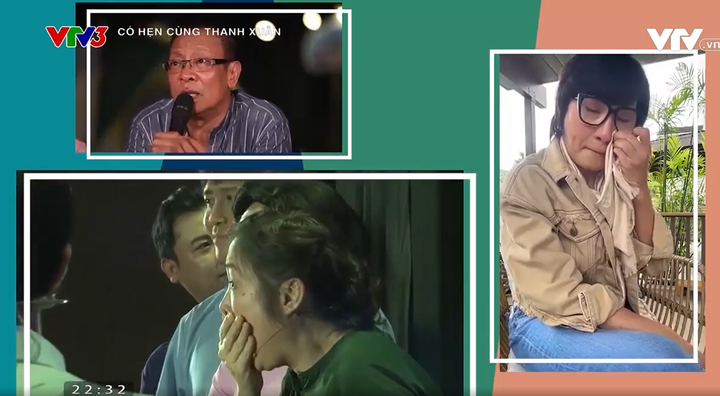 Khoảnh khắc các khách mời xúc động khi gặp Hồng Đào qua videocall.