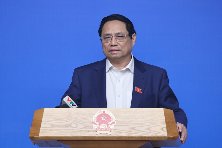 Thủ tướng Phạm Minh Chính. (Ảnh: VGP/Nhật Bắc).