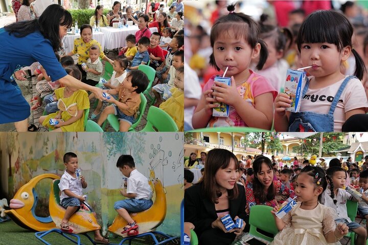 Với Quỹ sữa Vươn cao Việt Nam, Vinamilk đã đồng hành cùng hàng trăm nghìn trẻ em khắp cả nước trong suốt 16 năm qua.