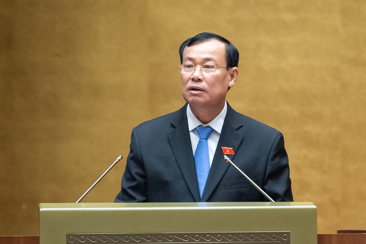 Chủ nhiệm Ủy ban Quốc phòng và An ninh Lê Tấn Tới. (Ảnh: Quochoi.vn)