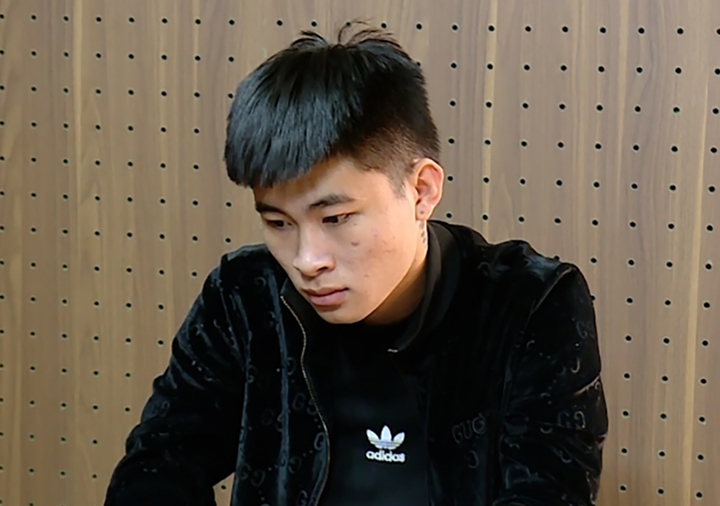 Bị can Châu Lê Hoàng Thanh.