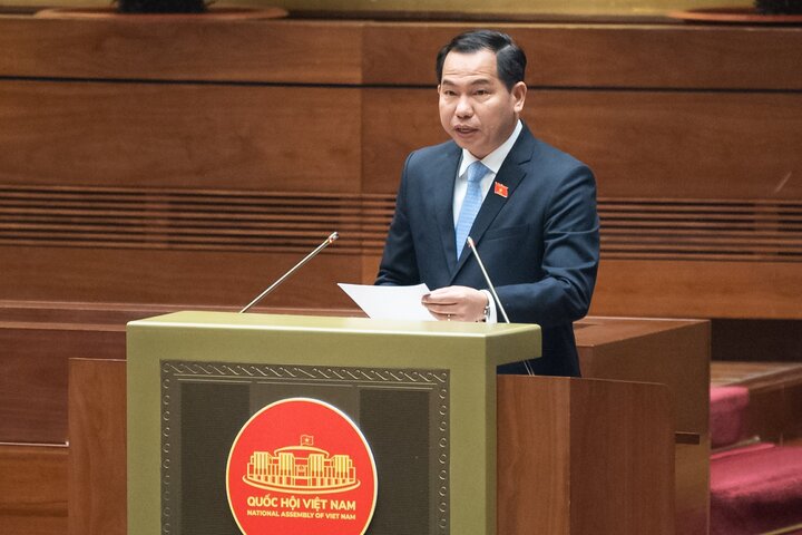 Chủ nhiệm Ủy ban Tài chính, Ngân sách của Quốc hội Lê Quang Mạnh. (Ảnh: Quochoi.vn).
