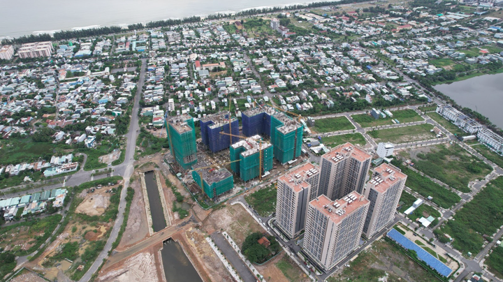 Hình ảnh công trường giai đoạn 2 dự án The Ori Garden cập nhập 11/2023 (Ảnh: The Ori Garden)