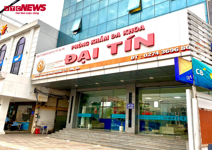Phòng khám Đa khoa Đại Tín - 306 Đại lộ Bình Dương,TP Thủ Dầu Một, Bình Dương. (Ảnh: Thy Huệ)