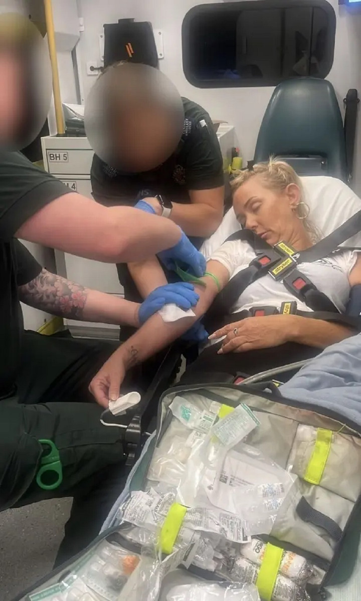 Lượng đường trong máu của Sword giảm xuống mức nguy hiểm tính mạng. (Ảnh: Kennedy News and Media)