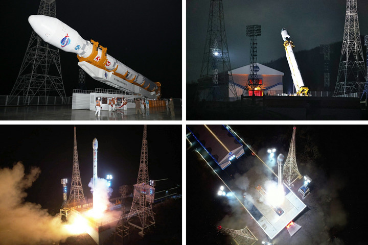 Việc Triều Tiên chỉ mất ba tháng để khắc phục các lỗi trên tên lửa đẩy Chollima-1 khiến Hàn Quốc nghi ngờ. (Ảnh: KCNA)