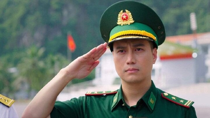 Diễn viên Việt Anh trong bộ phim "Cuộc chiến không giới tuyến".
