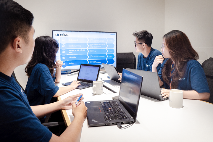 Zalo PMT trang bị đầy đủ kiến thức, kinh nghiệm để tập sự viên nhanh chóng làm chủ một tính năng trên các sản phẩm.