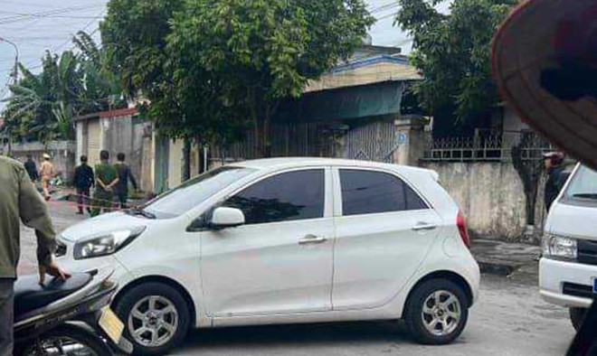 Khu vực xảy ra vụ án mạng.