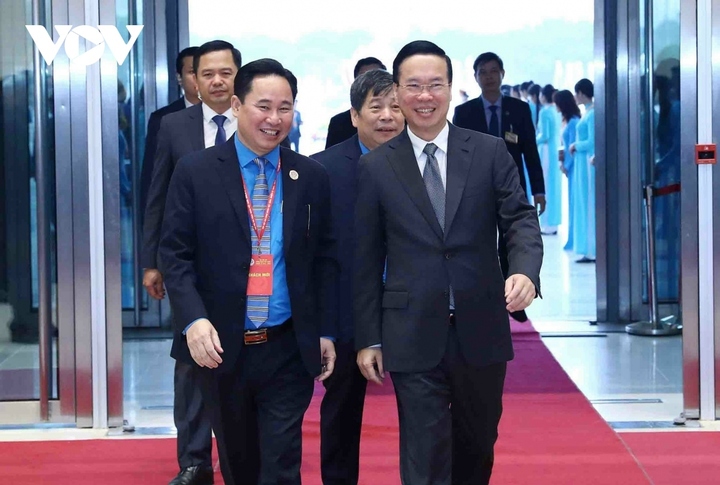 Chủ tịch nước Võ Văn Thưởng tới dự Đại hội
