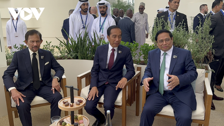 Thủ tướng Chính phủ Phạm Minh Chính tiếp xúc với Tổng thống Indonesia Joko Widodo