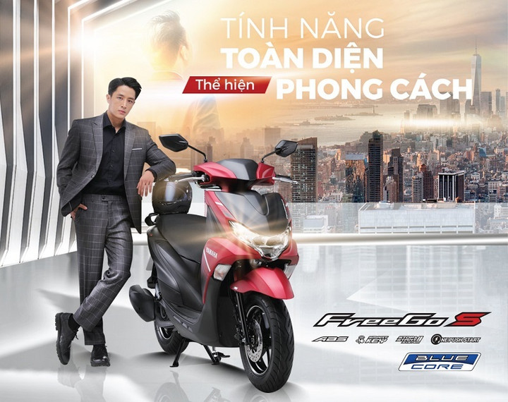 Yamaha Freego S phiên bản đặc biệt. (Ảnh: Yamaha)