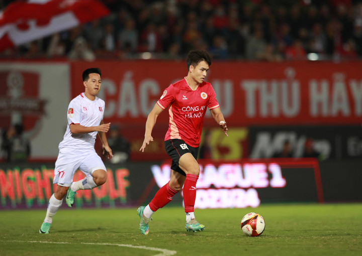 CLB Công an Hà Nội chơi không tốt. (Ảnh: CLB CAHN)