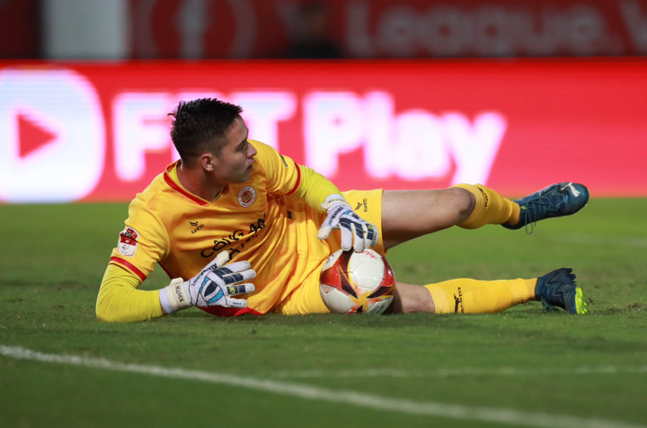 Filip Nguyễn chơi tốt. (Ảnh: CLB Công an Hà Nội)