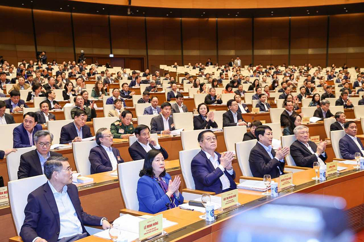 Các đại biểu tham dự hội nghị. (Ảnh: VGP/Nhật Bắc).