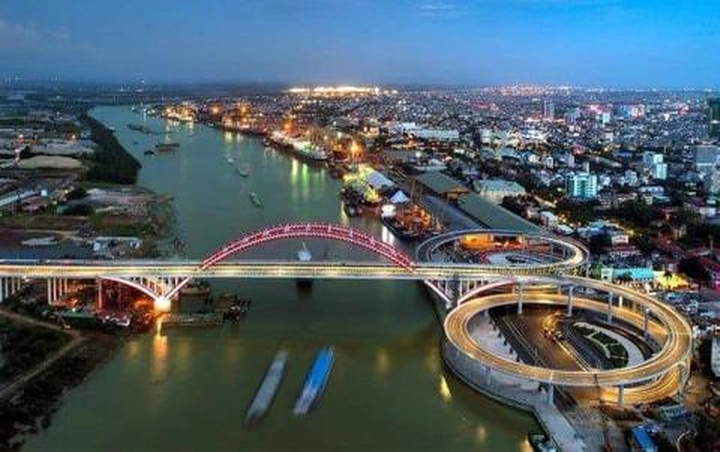 Đến năm 2025, Hải Phòng thành lập thành phố thuộc thành phố tại huyện Thuỷ Nguyên. (Ảnh: TP Hải Phòng)
