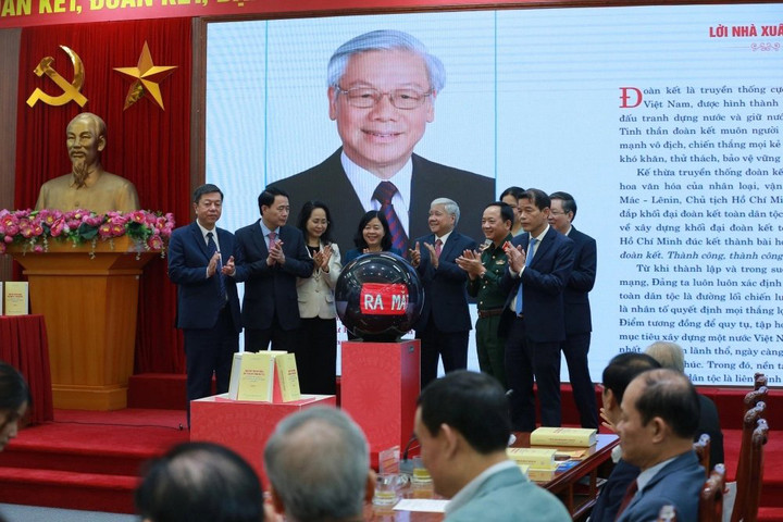 Lễ ra mắt sách của Tổng Bí thư Nguyễn Phú Trọng về đại đoàn kết