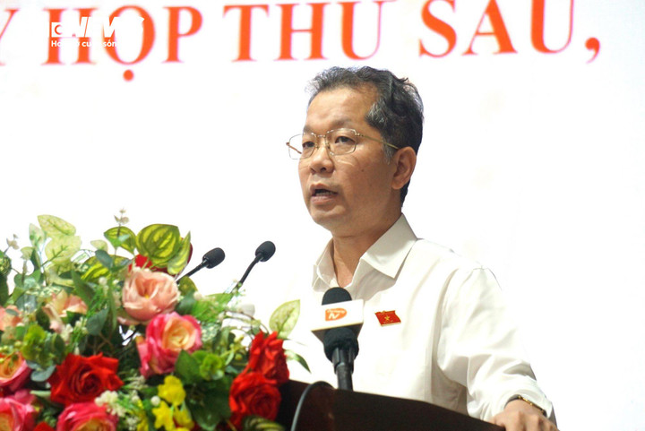 Ông Nguyễn Văn Quảng, Bí thư Thành ủy Đà Nẵng trả lời kiến nghị cử tri.