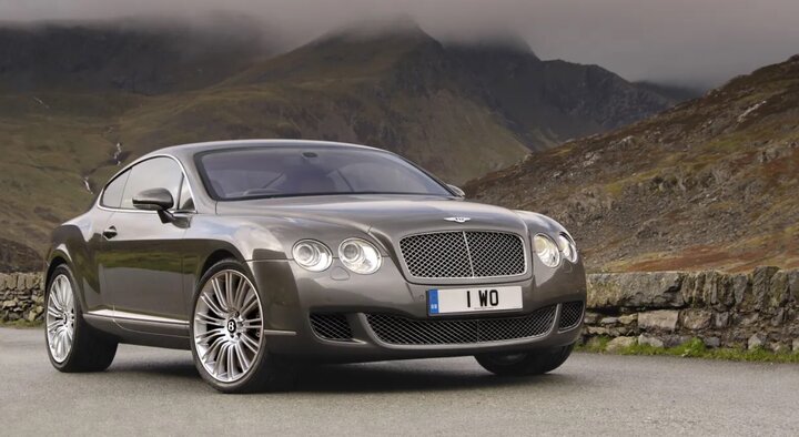 The Bentley Continental GT is Rio Ferdinand's favourite car, second only to the Aston Martin DBS Superleggera. This luxury car costs nearly £200,000 and can reach a top speed of 210 mph.