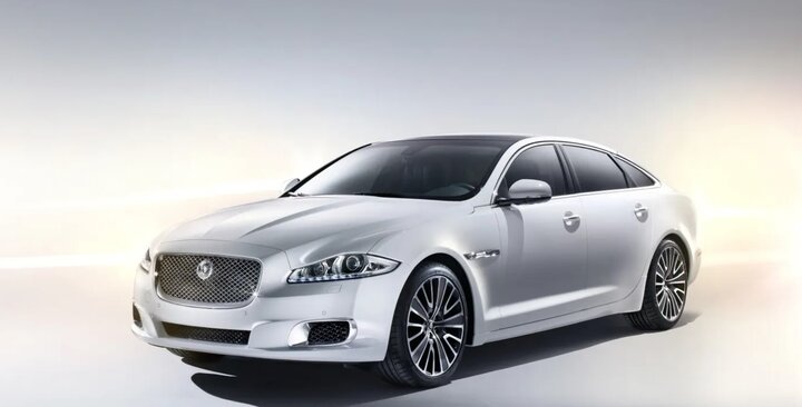 The Jaguar XJ (£56,000) in striking colours was also added to Rio Ferdinand's collection a few years ago.