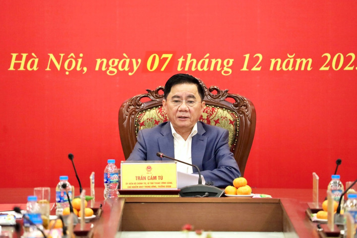 Chủ nhiệm Ủy ban Kiểm tra Trung ương Trần Cẩm Tú. (Ảnh: ubkttw.vn)