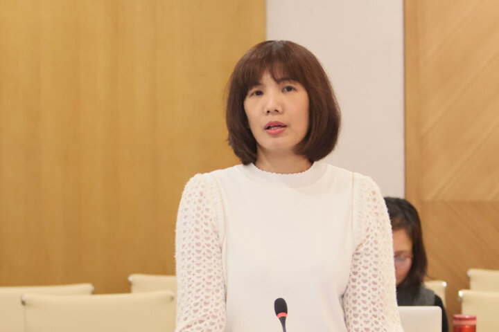 Bà Nguyễn Thị Thanh Huyền - Phó Cục trưởng Cục Phát thanh, truyền hình và Thông tin điện tử.