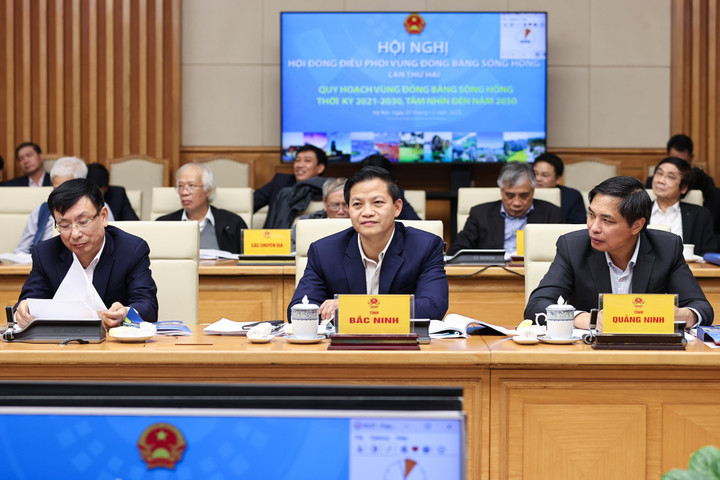 Các đại biểu tham dự hội nghị. (Ảnh: VGP/Nhật Bắc).