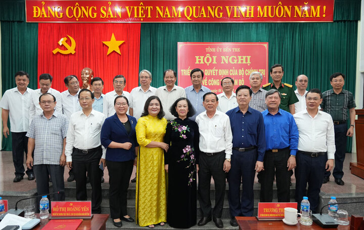 Các đại biểu tham dự hội nghị. (Ảnh: bentre.gov.vn).