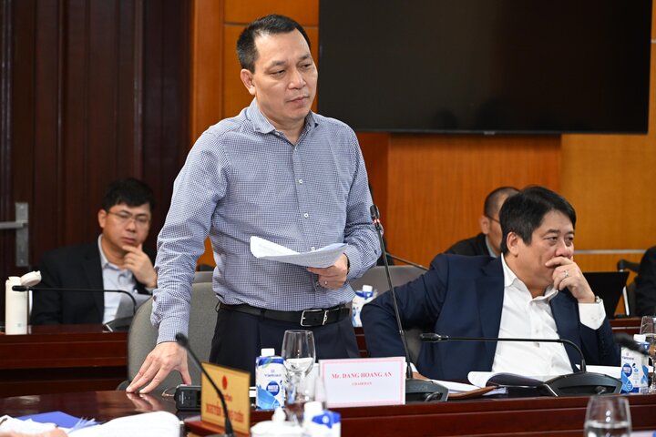 Ông Đặng Hoàng An, Chủ tịch Tập đoàn Điện lực Việt Nam (EVN).