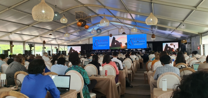 Quang cảnh phiên họp lần thứ 18 Uỷ ban liên Chính phủ Công ước về bảo vệ di sản văn hóa phi vật thể. (Ảnh: Phái đoàn UNESCO cung cấp)