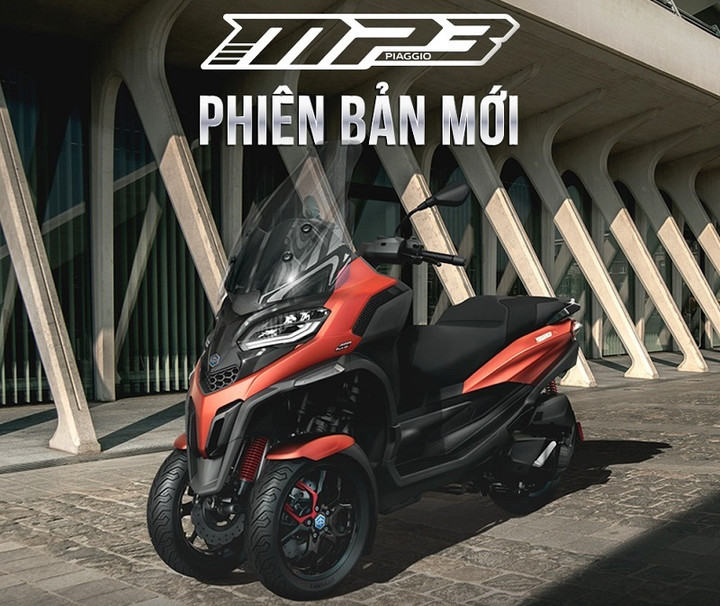 Piaggio MP3 400 Sport. (Ảnh: Piaggio)