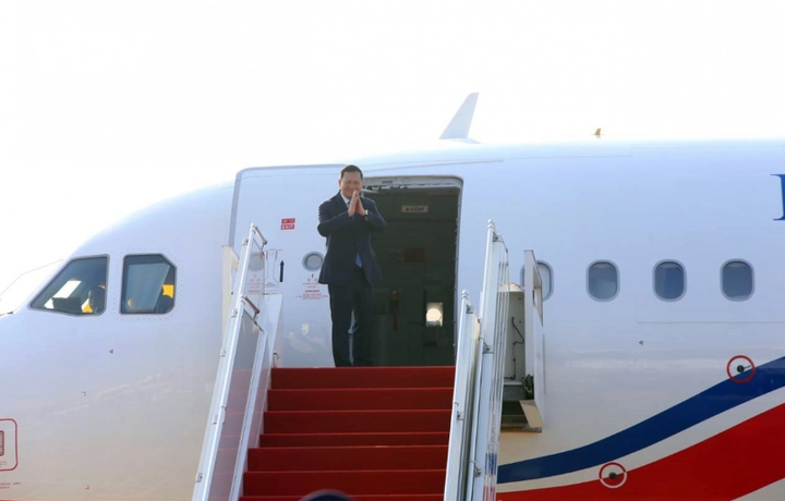 Thủ tướng Campuchia Hun Manet lên đường thăm chính thức Việt Nam