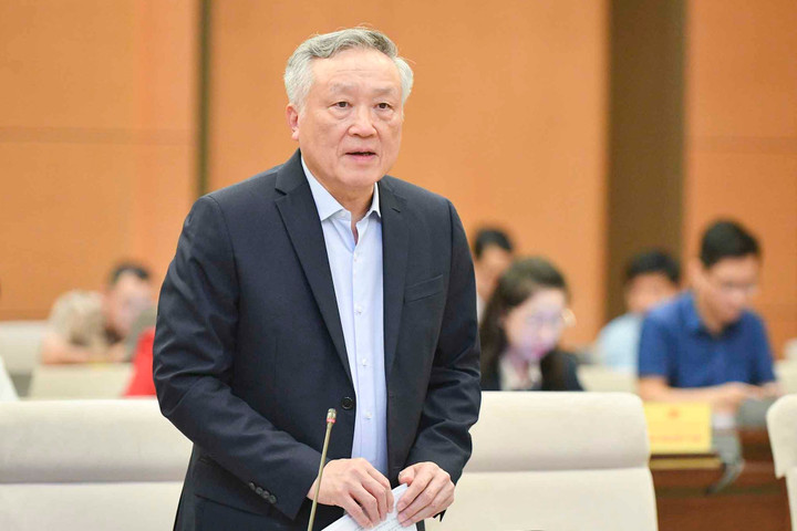 Chánh án TAND Tối cao Nguyễn Hòa Bình. (Ảnh: quochoi.vn)