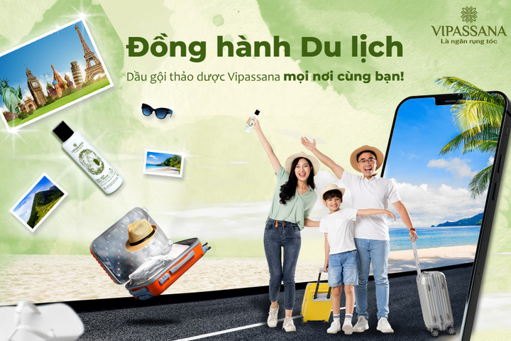 Dầu gội thảo dược Vipassana - Đồng hành du lịch mọi nơi - 1