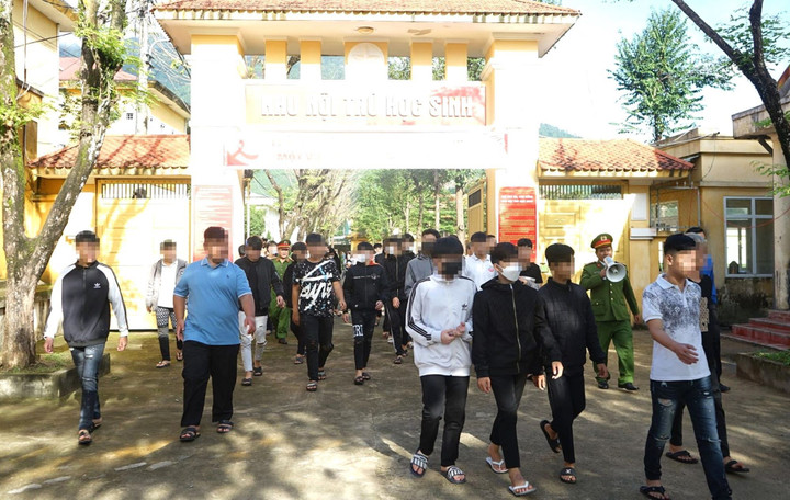 Đà Nẵng tổ chức cho thanh thiếu niên hư, có nguy cơ vi phạm pháp luật tham quan thực tế tại Trường Giáo dưỡng số 3 Bộ Công an và Cơ sở xã hội Bầu Bàng. (Ảnh: Công an)