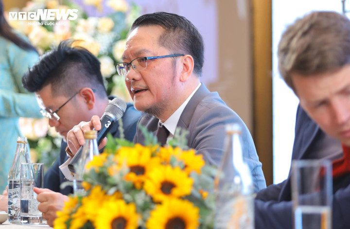 Ông Trần Văn Liêng, Chủ tịch HĐQT Công ty Vinacacao. (Ảnh: Đại Việt)